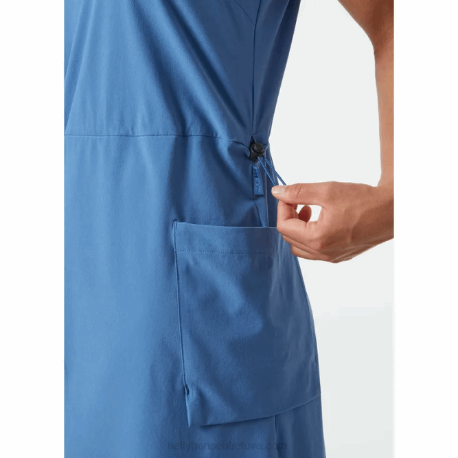 N6822043 vestito riciclato viken da donna Helly-Hansen bianco