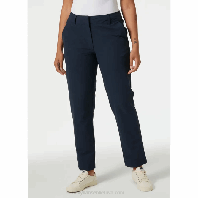 N6822715 pantaloni da donna ad asciugatura rapida Helly-Hansen ebano