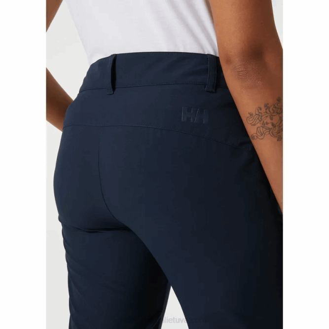 N6822715 pantaloni da donna ad asciugatura rapida Helly-Hansen ebano