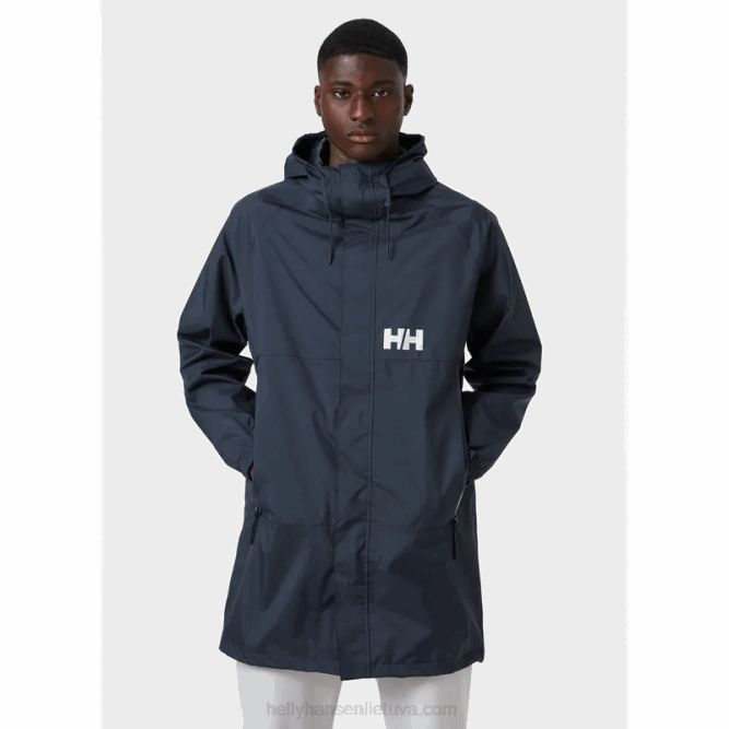 N682274 cappotto lungo attivo da uomo Helly-Hansen Marina Militare