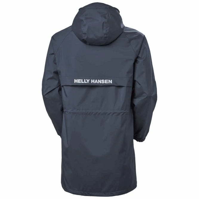 N682274 cappotto lungo attivo da uomo Helly-Hansen Marina Militare
