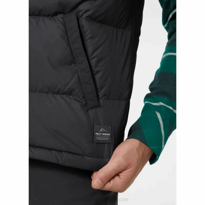 N682305 piumino isfjord da uomo Helly-Hansen ebano