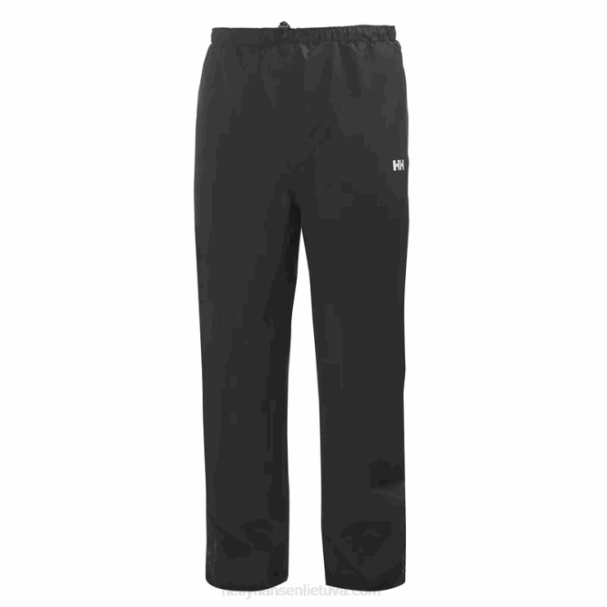 N682658 pantaloni da pioggia seven j da uomo Helly-Hansen nero