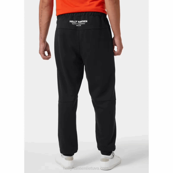 N682723 pantaloni della tuta da uomo Helly-Hansen nero