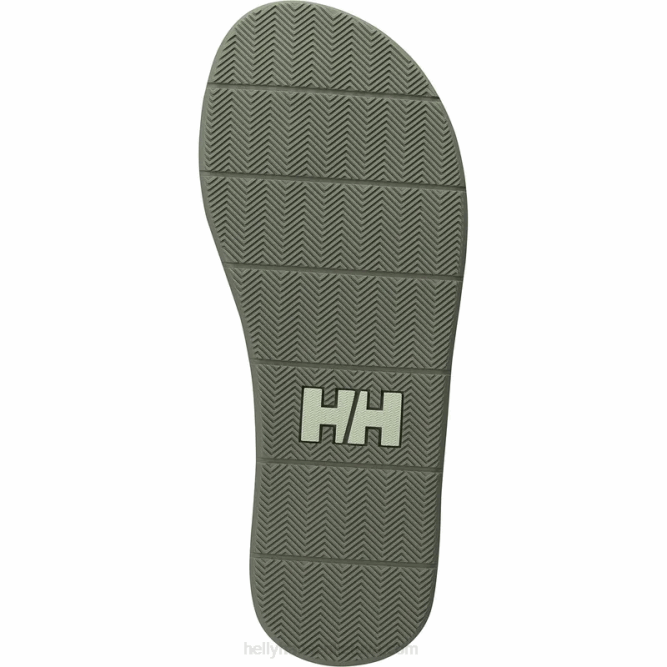 N6821115 sandali da uomo in pelle di sabbia di mare Helly-Hansen blu crudo