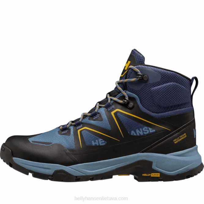 N6821127 scarpe da trekking di media altezza a cascata da uomo Helly-Hansen sera blu