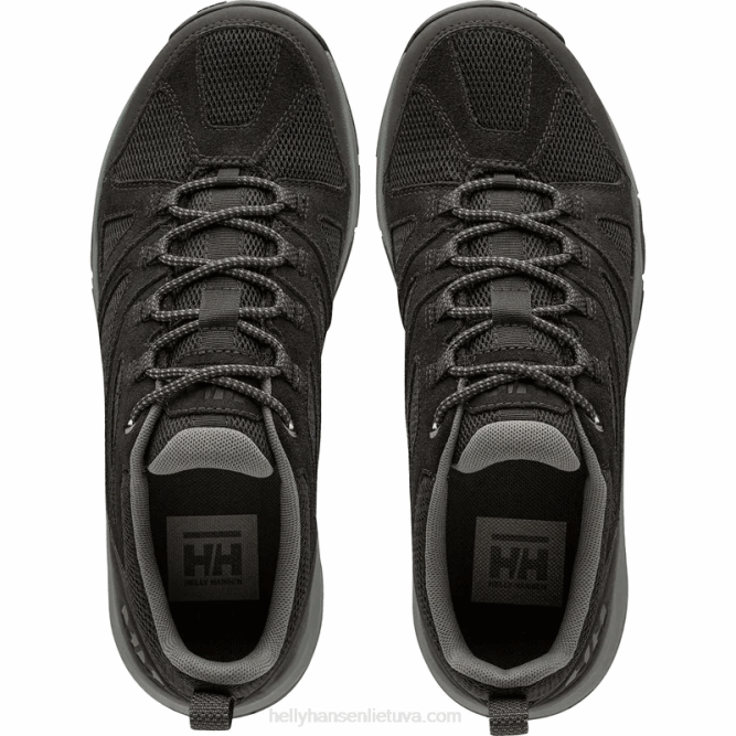 N6821143 scarponcini da trekking a taglio basso da uomo con flusso d'aria da pista Helly-Hansen corda elastica