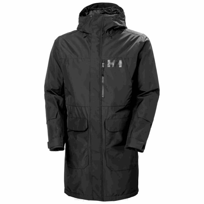 N682235 impermeabile isolante sartiame da uomo Helly-Hansen nero