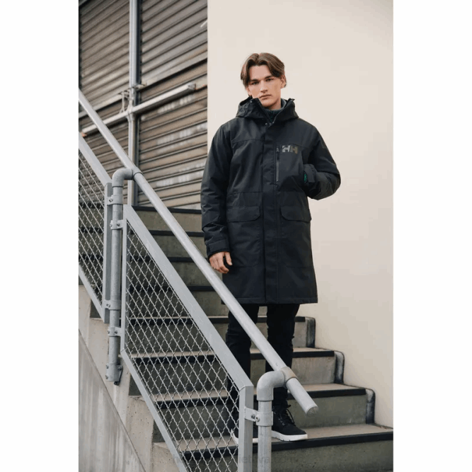 N682235 impermeabile isolante sartiame da uomo Helly-Hansen nero