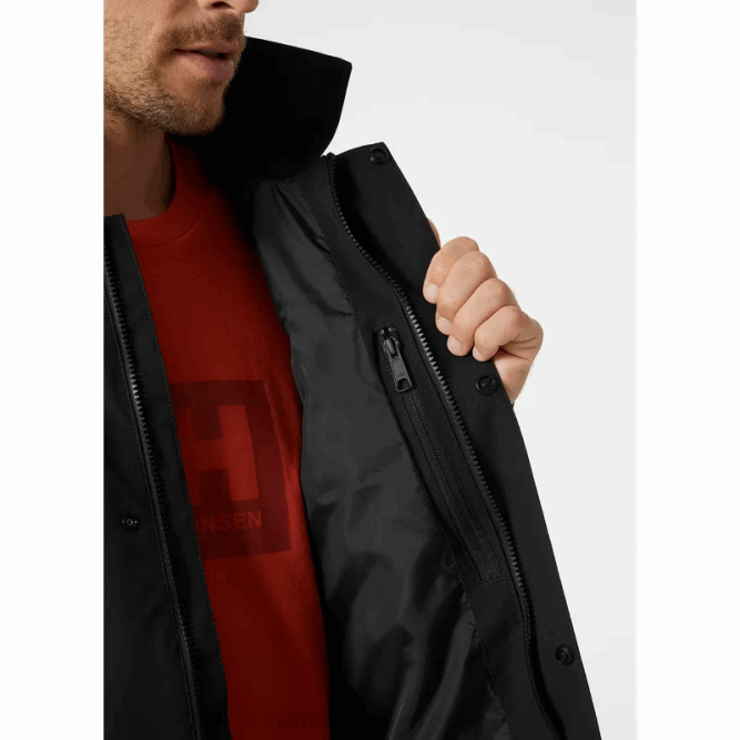 N682252 impermeabile vika da uomo Helly-Hansen nero