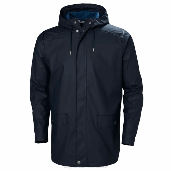 N682270 impermeabile da uomo in muschio Helly-Hansen Marina Militare
