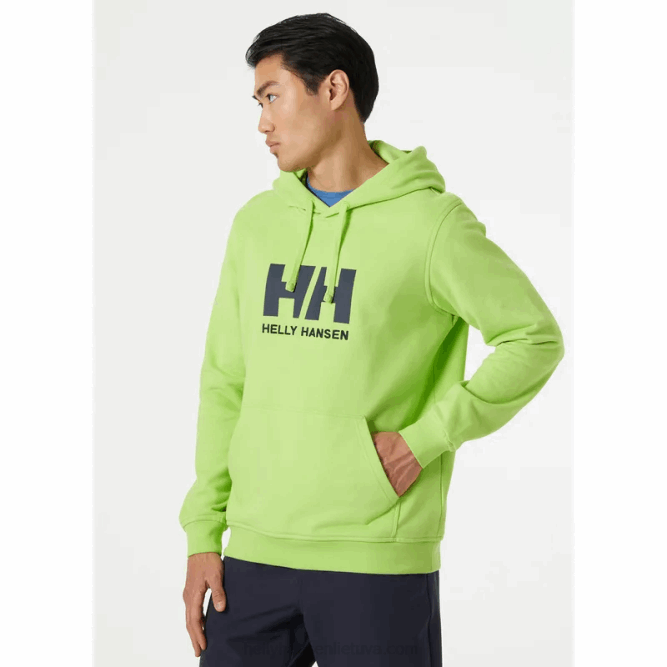 N682766 felpa con cappuccio da uomo con logo hh Helly-Hansen idromele
