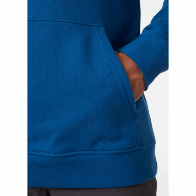 N682784 felpa con cappuccio pullover con grafica nord da uomo Helly-Hansen abete rosso