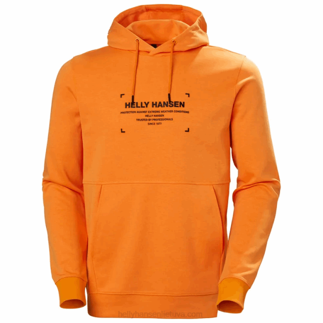 N682788 felpa con cappuccio da uomo Move Helly-Hansen rosa urbano