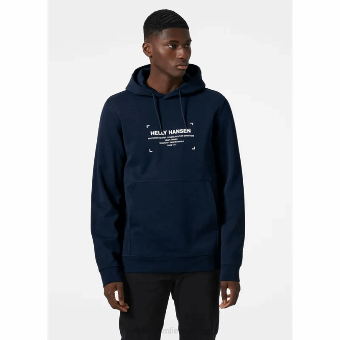 N682796 felpa con cappuccio da uomo Move Helly-Hansen nero