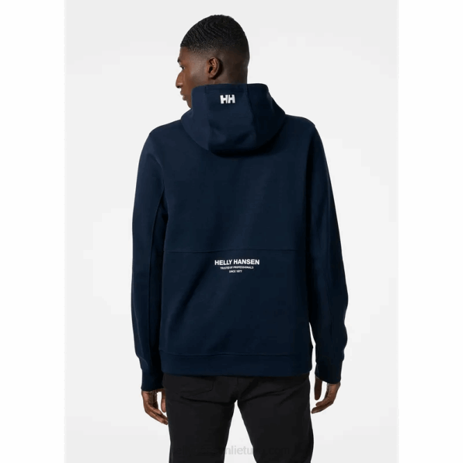 N682796 felpa con cappuccio da uomo Move Helly-Hansen nero