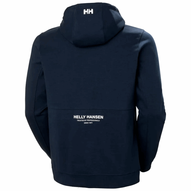 N682796 felpa con cappuccio da uomo Move Helly-Hansen nero