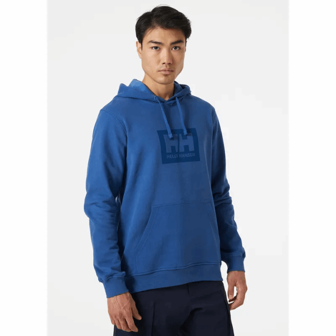 N682799 felpa con cappuccio da uomo hh box Helly-Hansen giada