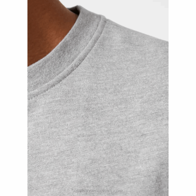 N682779 felpa girocollo da uomo con grafica nord Helly-Hansen fiordo profondo