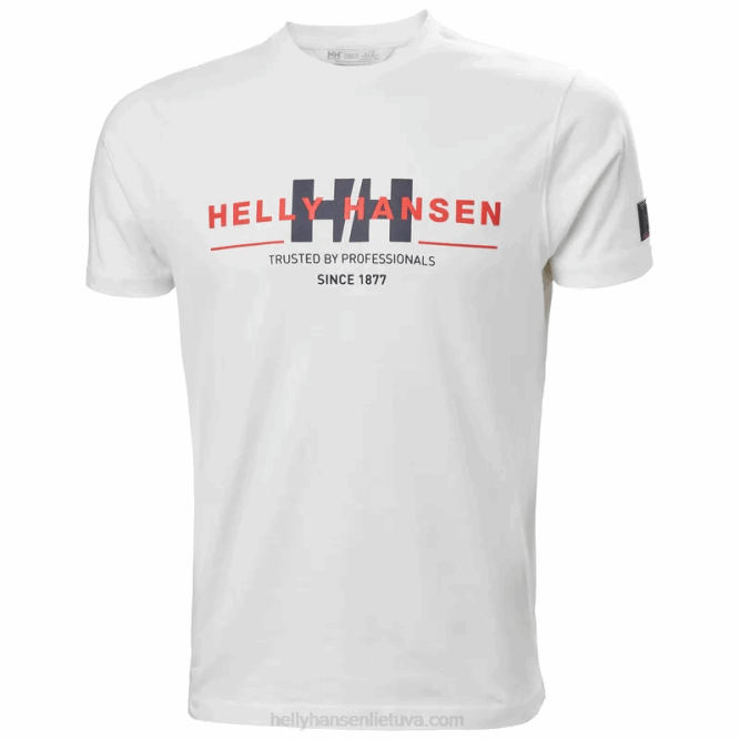 N682829 t-shirt con grafica rwb da uomo Helly-Hansen Marina Militare