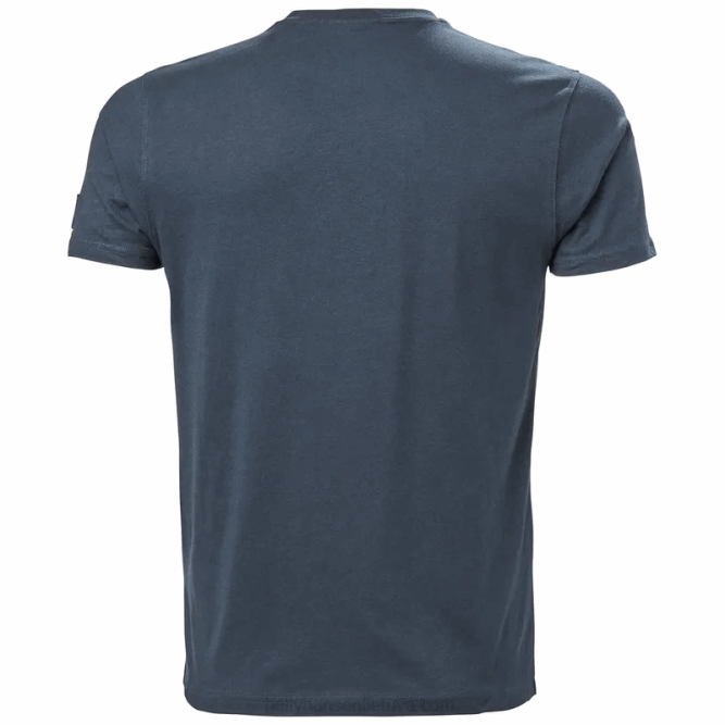 N682831 t-shirt con grafica rwb da uomo Helly-Hansen rosso