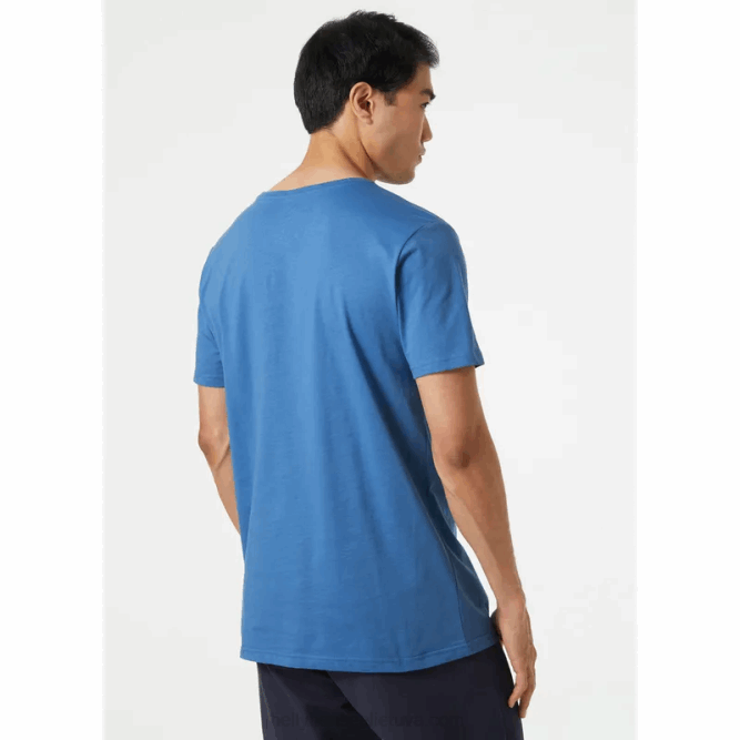 N682834 t-shirt litorale da uomo 2.0 Helly-Hansen lampone