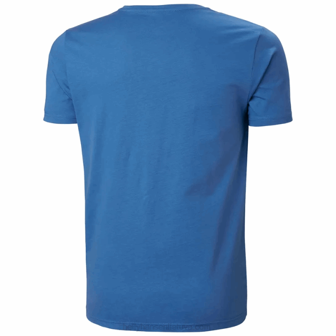 N682834 t-shirt litorale da uomo 2.0 Helly-Hansen lampone