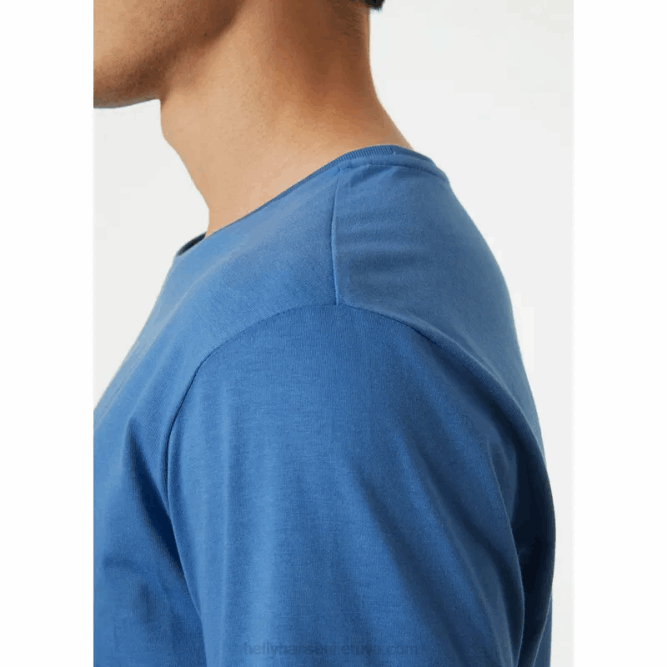 N682834 t-shirt litorale da uomo 2.0 Helly-Hansen lampone