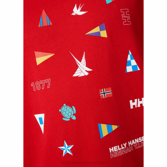 N682837 t-shirt litorale da uomo 2.0 Helly-Hansen bianco