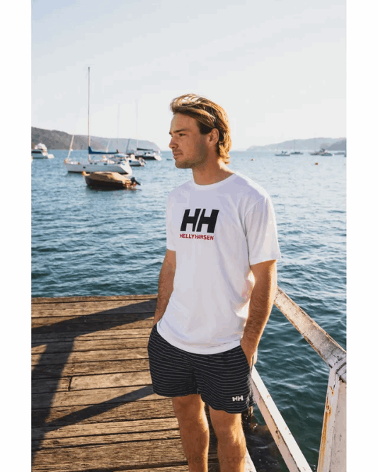N682861 t-shirt da uomo con logo hh Helly-Hansen pattuglia orano
