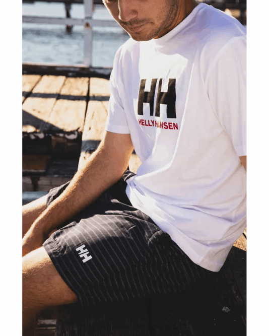 N682861 t-shirt da uomo con logo hh Helly-Hansen pattuglia orano