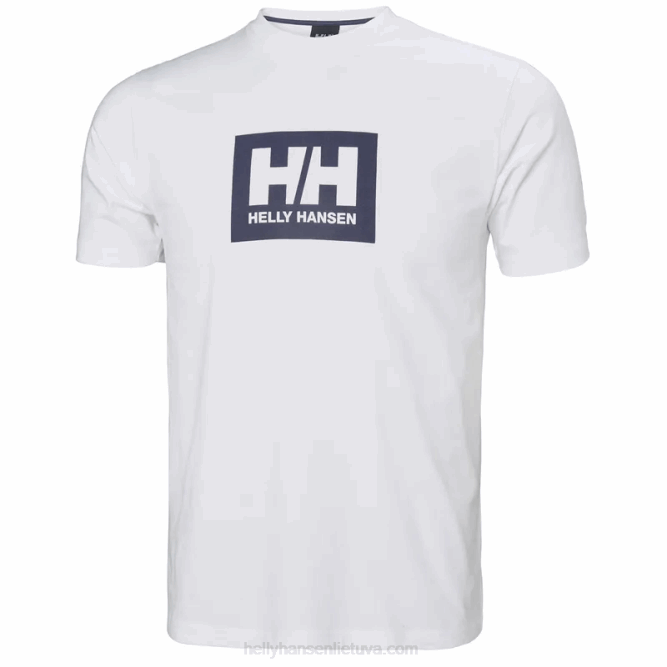 N682865 t-shirt da uomo hh box Helly-Hansen terracotta