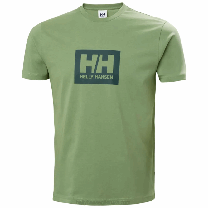 N682866 t-shirt da uomo hh box Helly-Hansen bianco