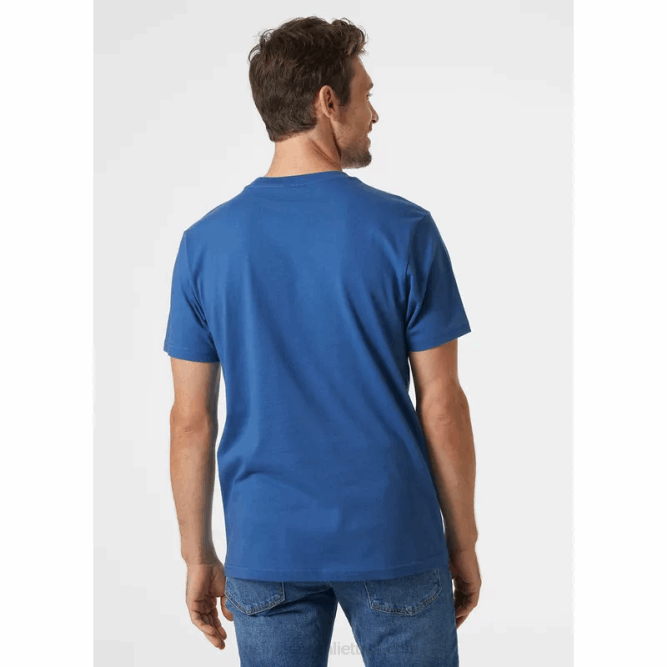N682867 t-shirt da uomo hh box Helly-Hansen giada
