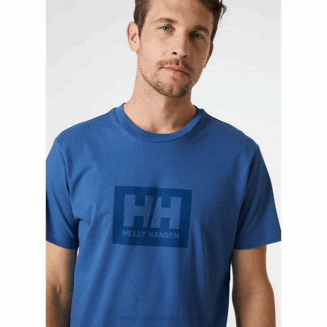 N682867 t-shirt da uomo hh box Helly-Hansen giada