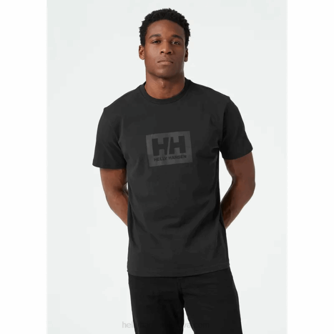 N682870 t-shirt da uomo hh box Helly-Hansen rosso