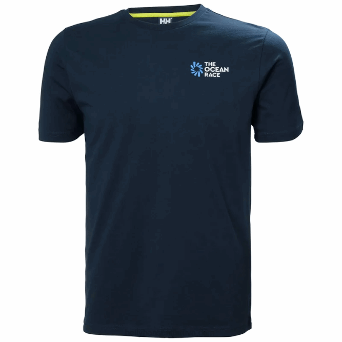 N682873 maglietta da uomo la regata oceanica Helly-Hansen bianco iii