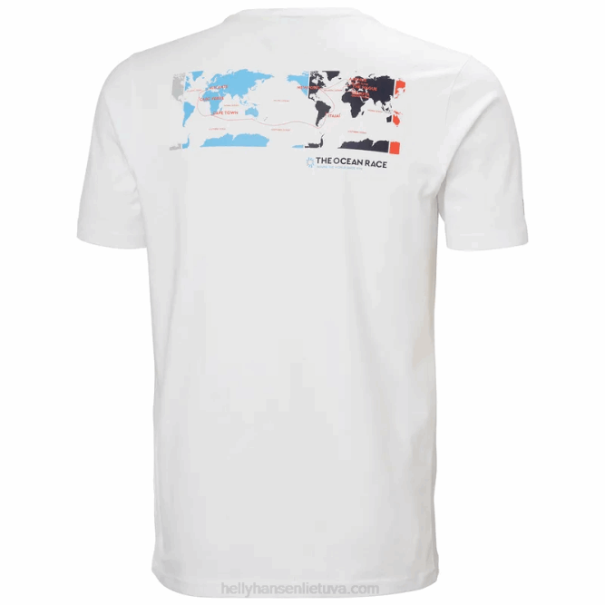 N682876 maglietta da uomo la regata oceanica Helly-Hansen toma di ciliegie