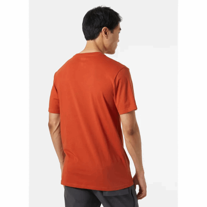 N682881 t-shirt con grafica nord da uomo Helly-Hansen marina iii