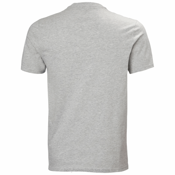 N682884 t-shirt con grafica nord da uomo Helly-Hansen fiordo profondo