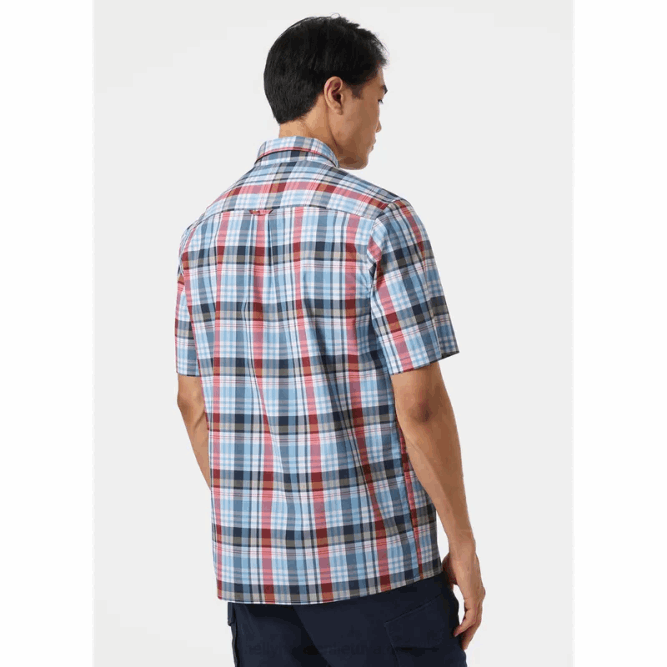 N682905 camicia da uomo a maniche corte ad asciugatura rapida fjord 2.0 Helly-Hansen idromele
