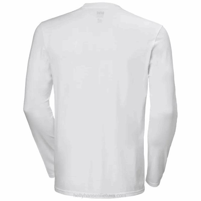 N682911 t-shirt a maniche lunghe con grafica nord da uomo Helly-Hansen fiordo profondo