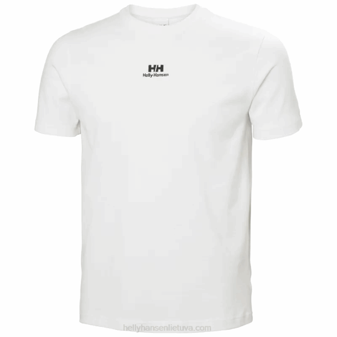 N682913 t-shirt da uomo con patch yu Helly-Hansen ebano