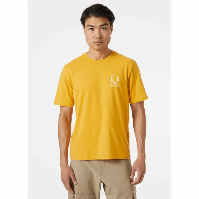 N682923 t-shirt in cotone biologico f2f 2.0 Helly-Hansen canyon