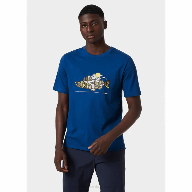 N682926 t-shirt in cotone biologico f2f 2.0 Helly-Hansen giada