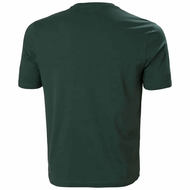N682927 t-shirt in cotone biologico f2f 2.0 Helly-Hansen fiordo profondo