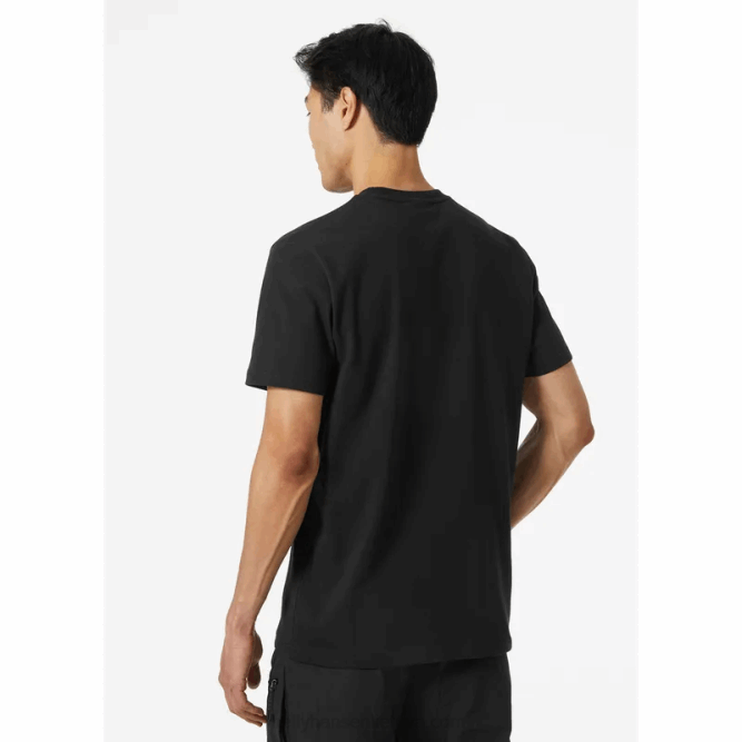 N682948 t-shirt da uomo in cotone move Helly-Hansen bianco