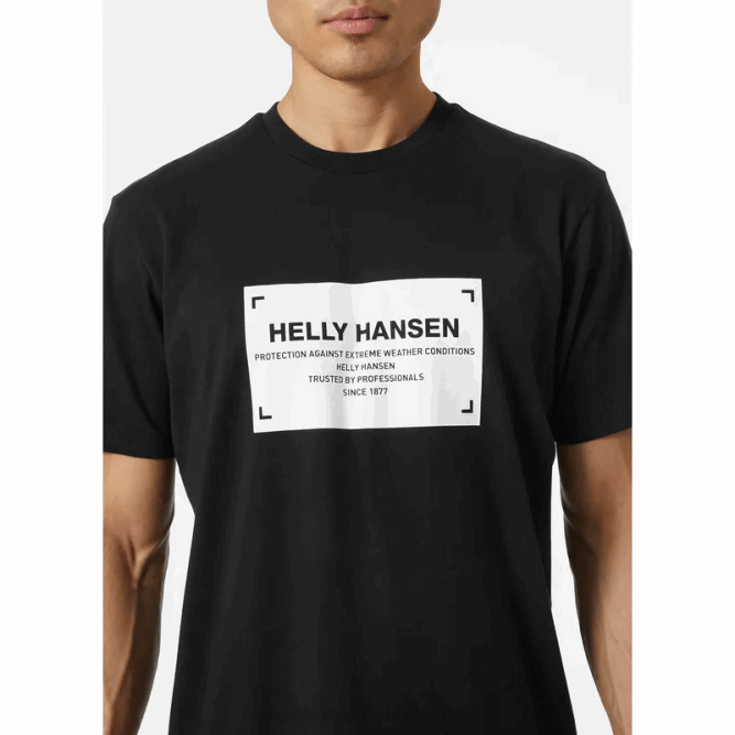N682948 t-shirt da uomo in cotone move Helly-Hansen bianco