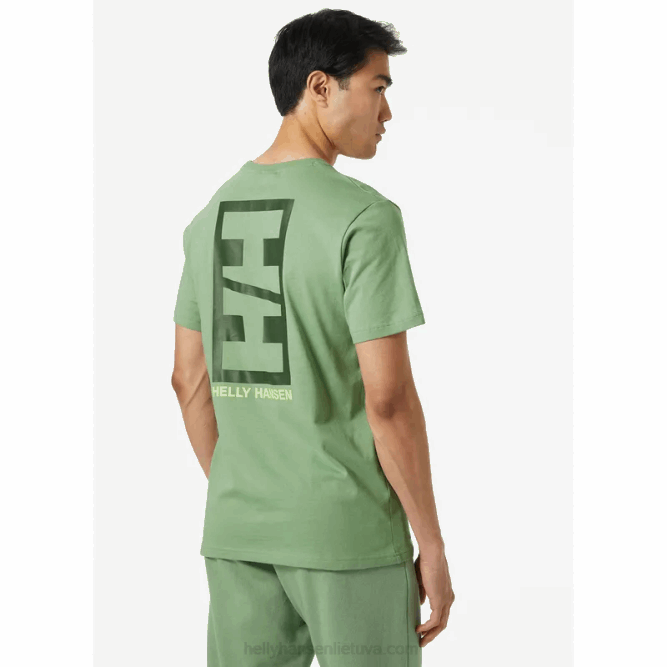 N682949 t-shirt con grafica core da uomo Helly-Hansen nero