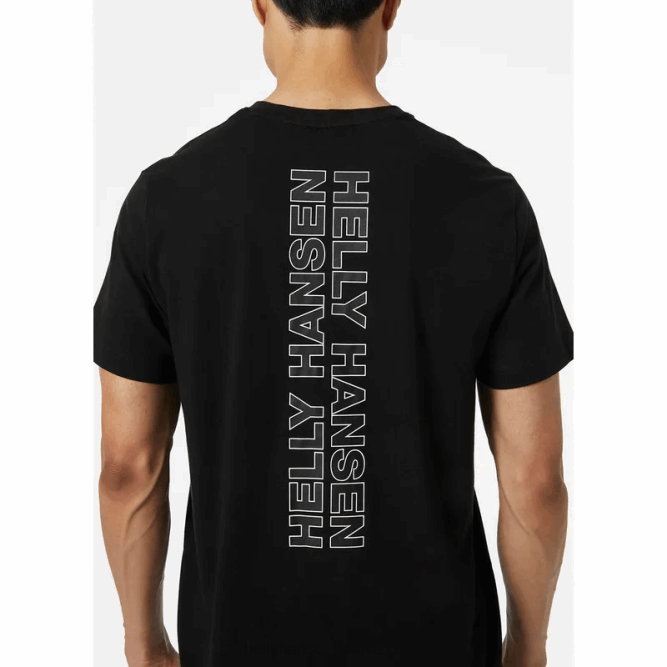 N682952 t-shirt con grafica core da uomo Helly-Hansen aureola clou